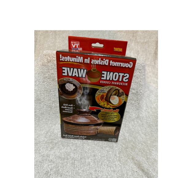 COPY - Stonewave Microwave Cooker Handmade Non-stick Ceramic Stoneware - Picture 1 of 6